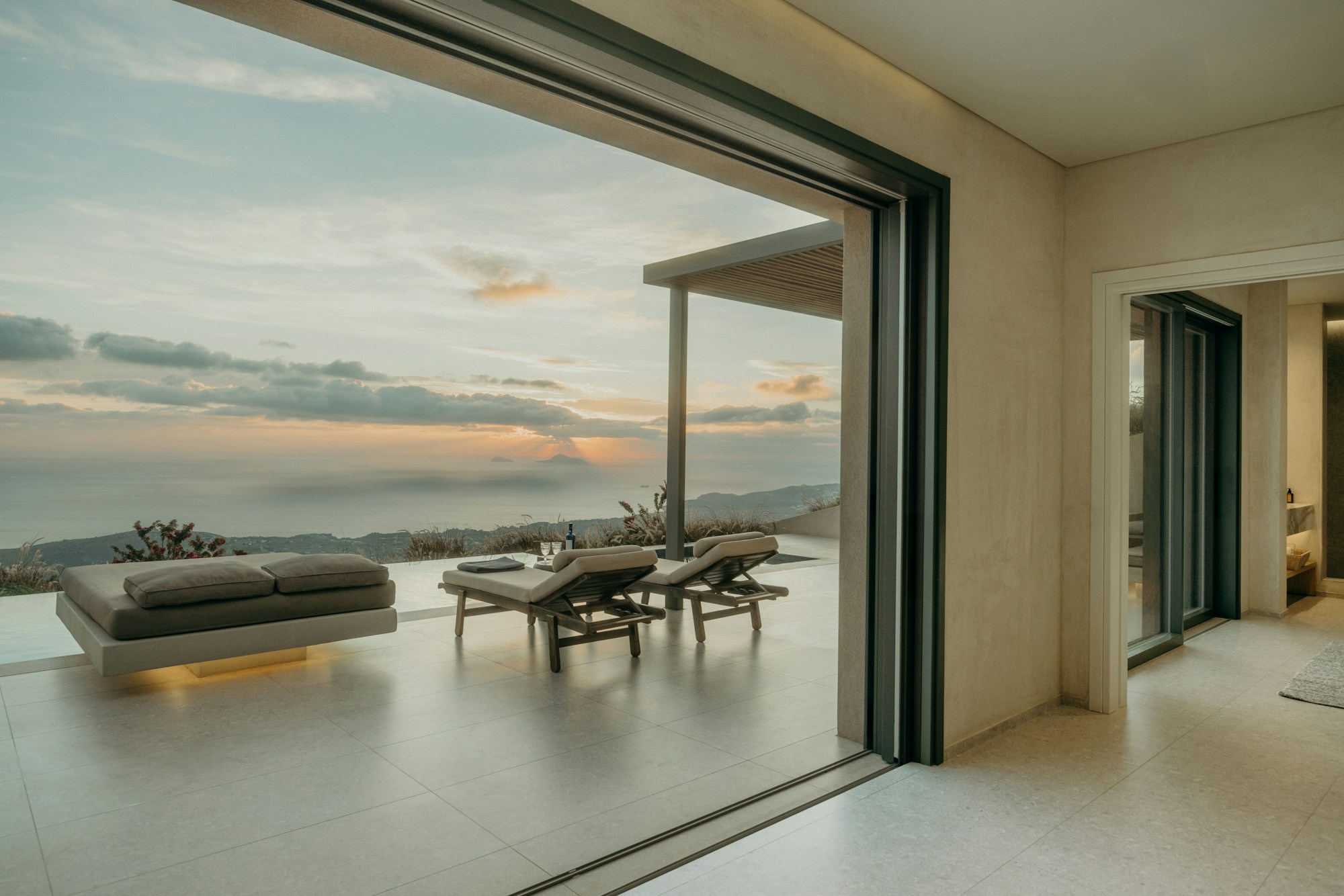 The Master Villa - Living Area & Terrace