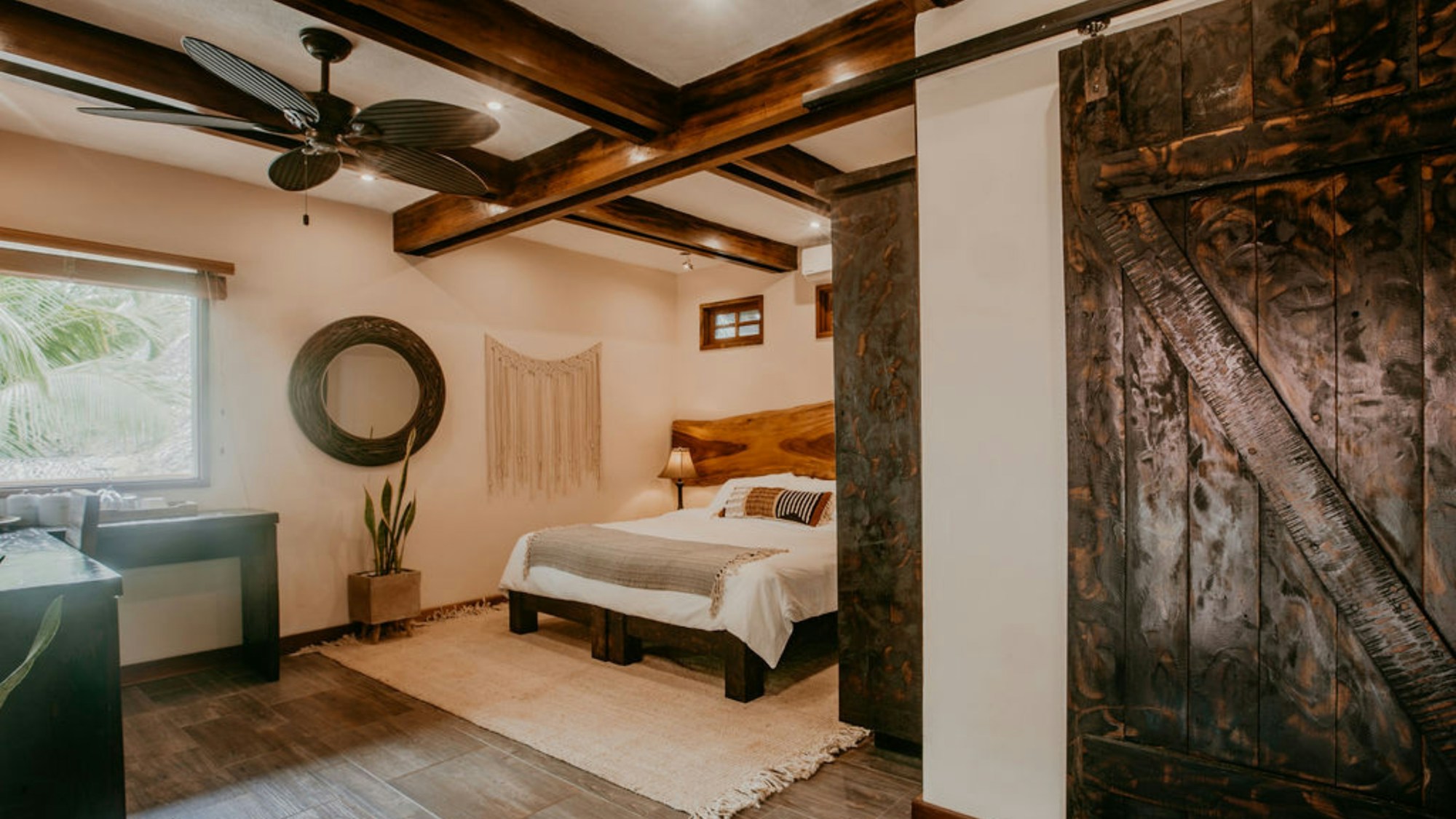 Rio Grande Garden View Cabaña - Bedroom