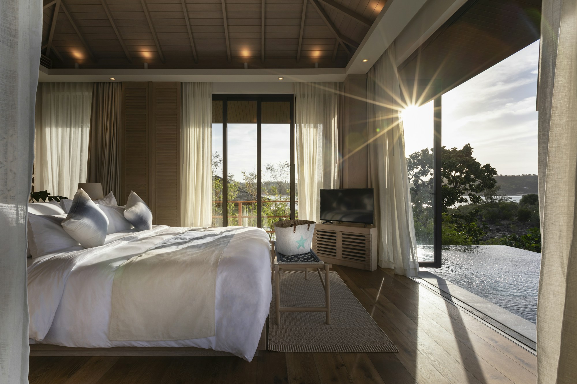 Ocean View Pool Villa - Bedroom