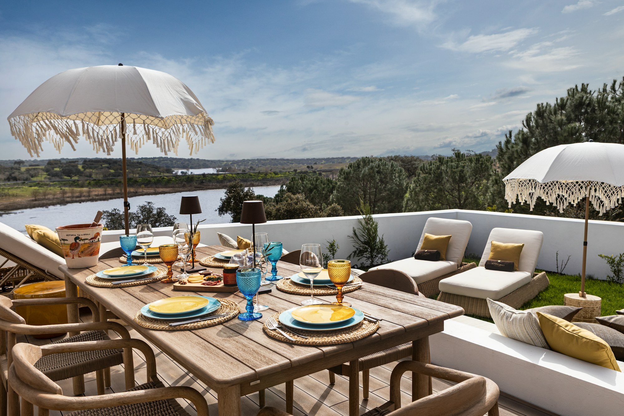 Vineyard Villa - Terrace