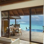 Lagoon Bungalow with Pool - Bedroom View