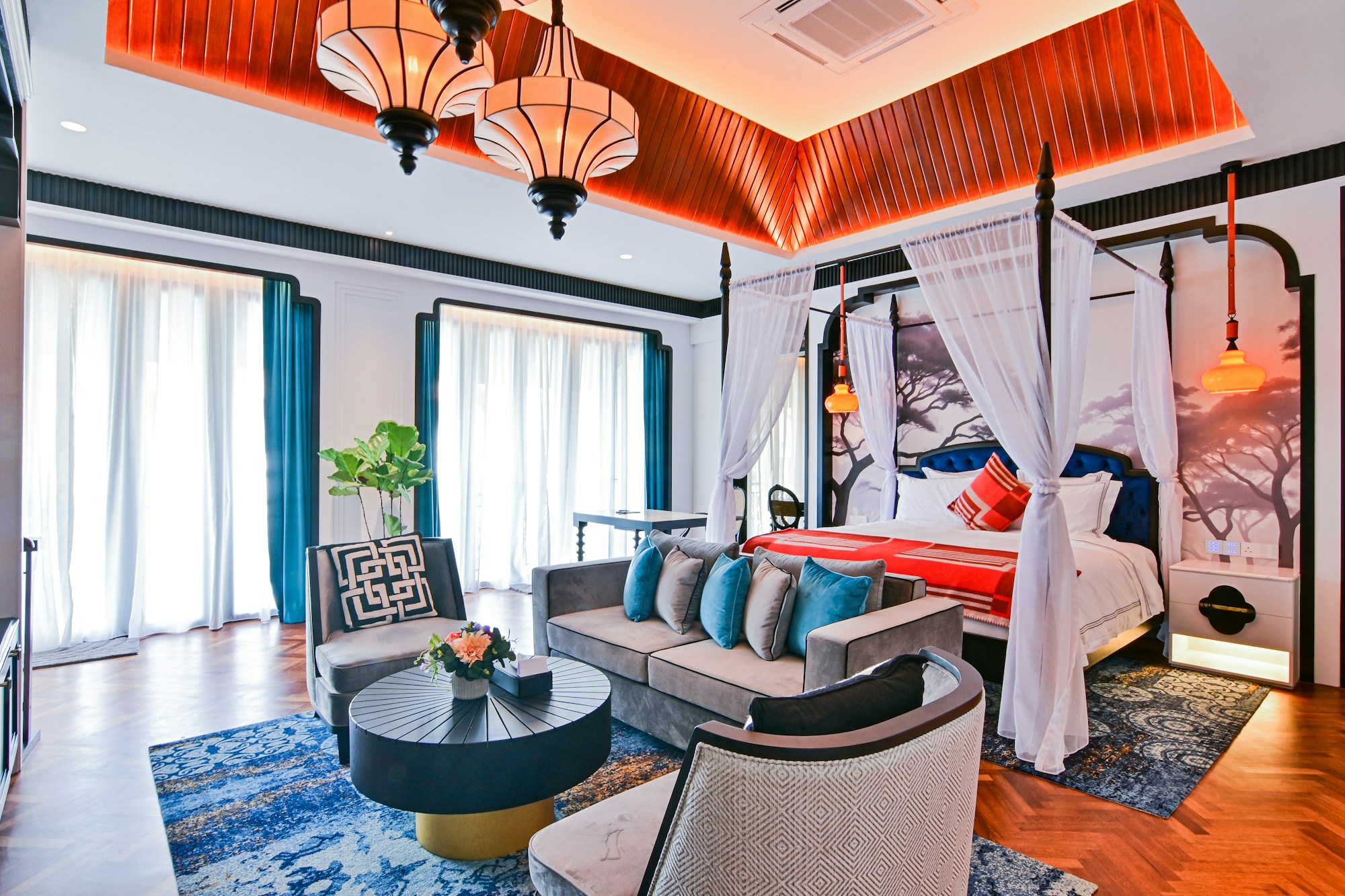 Oriental Villa - Bedroom
