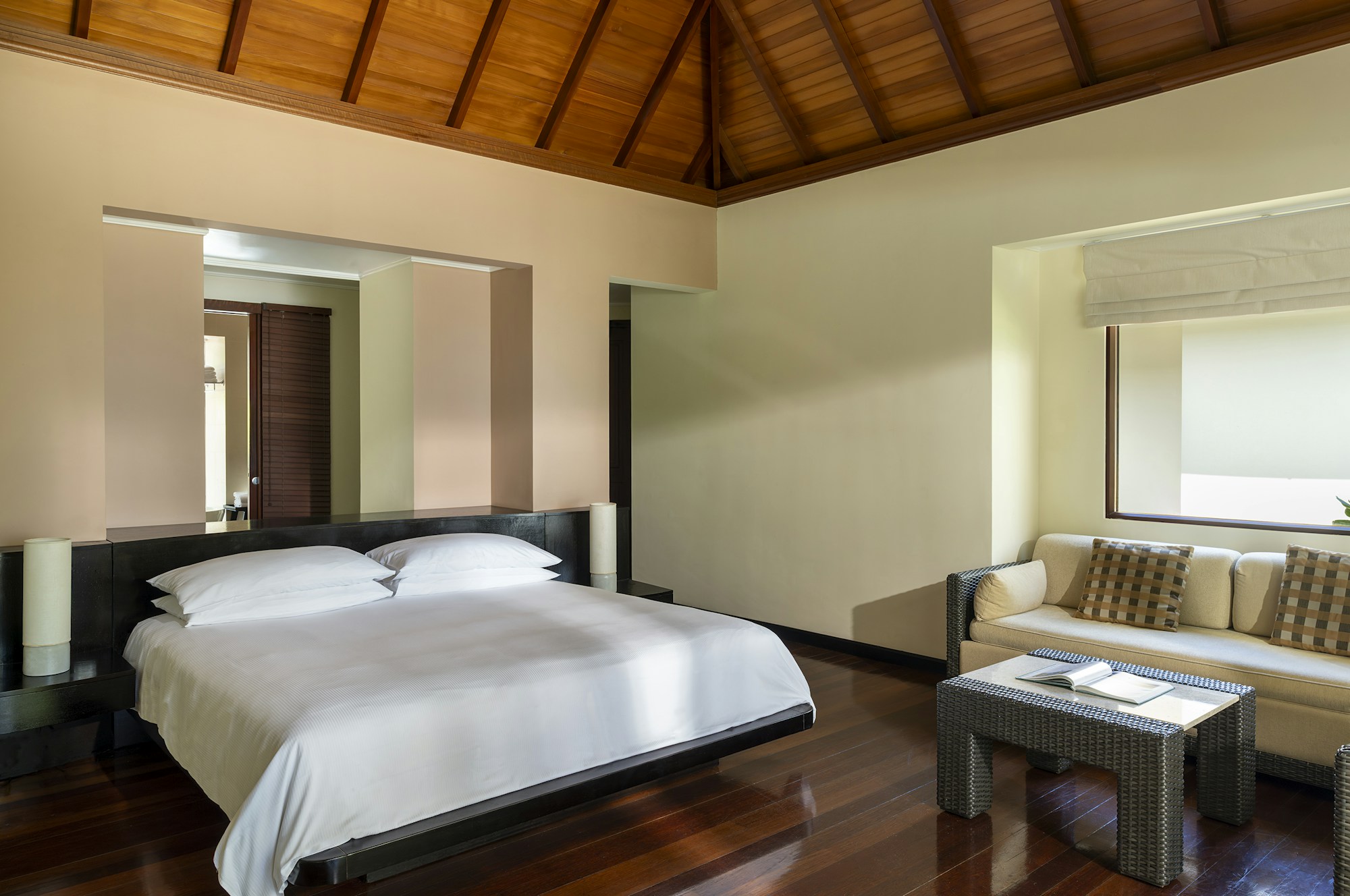 Beach Villa with Garden Plunge Pool - Bedroom