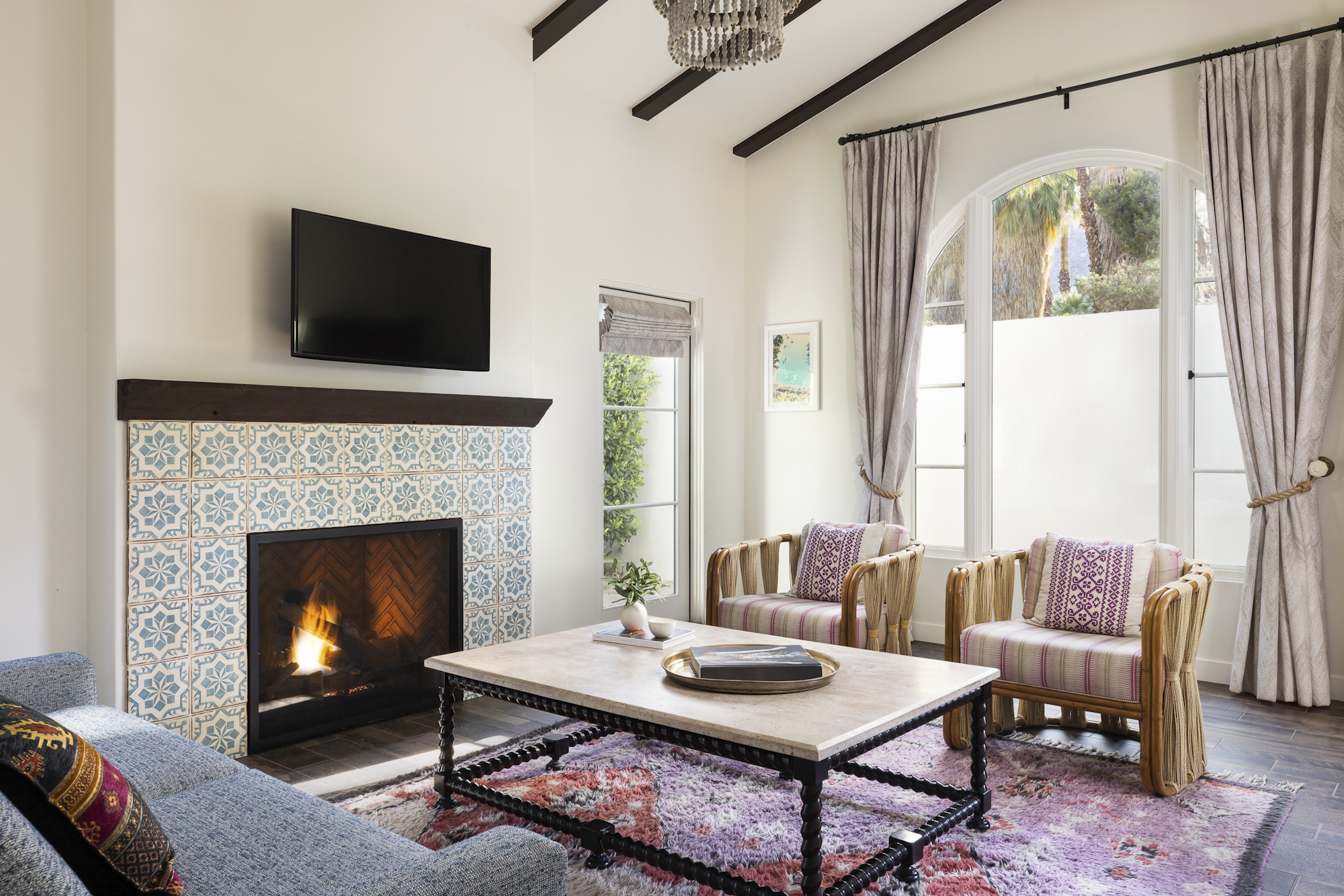 San Jacinto Villa - Living Area