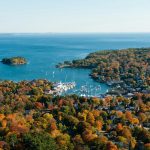 Camden Harbour from Mount Battie