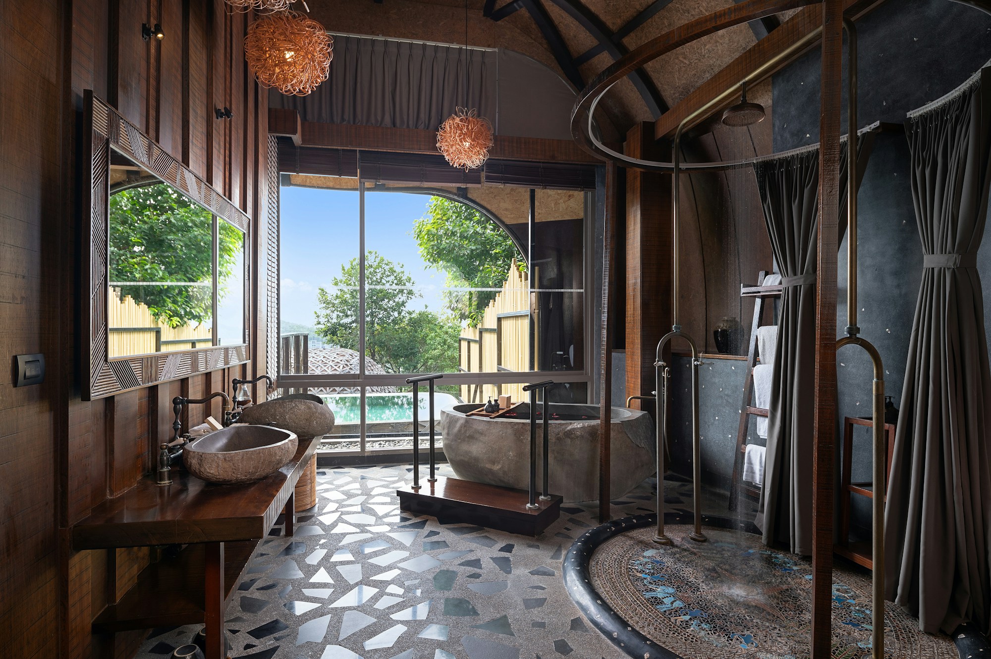 Birds Nest Pool Villa - Bathroom