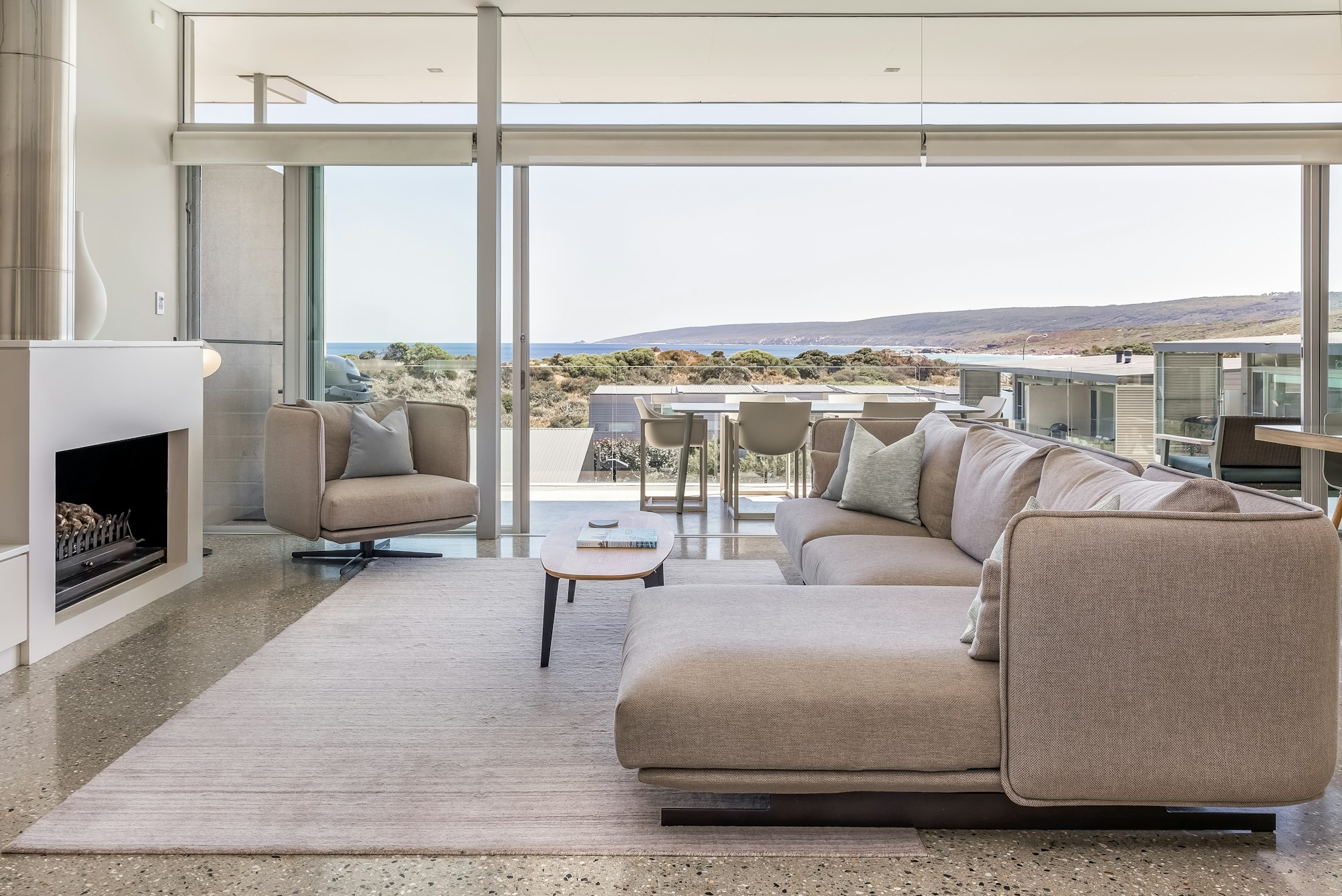 Ocean View Villa - Living Area