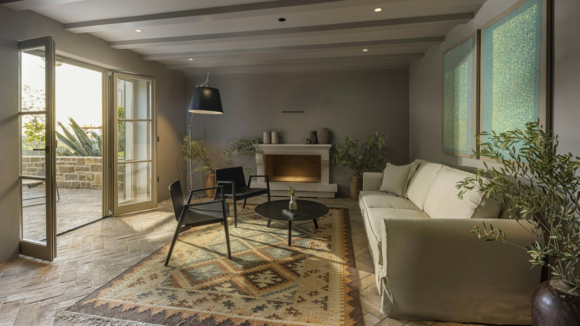 Three Bedroom Villa - Living Area