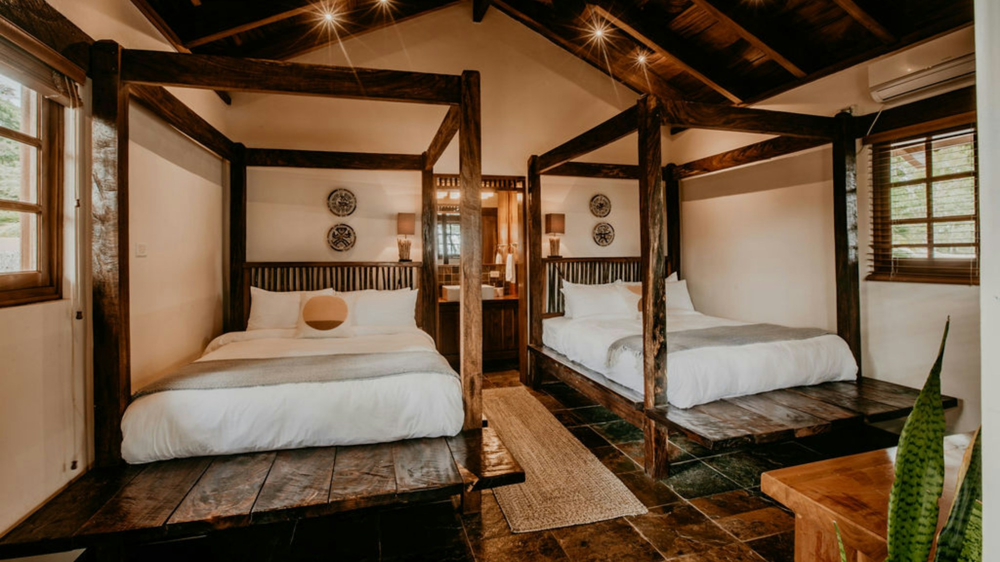 Cedro Espino Queen Cabaña - Bedroom