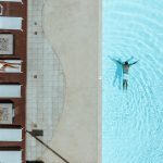 Aerial Pool View