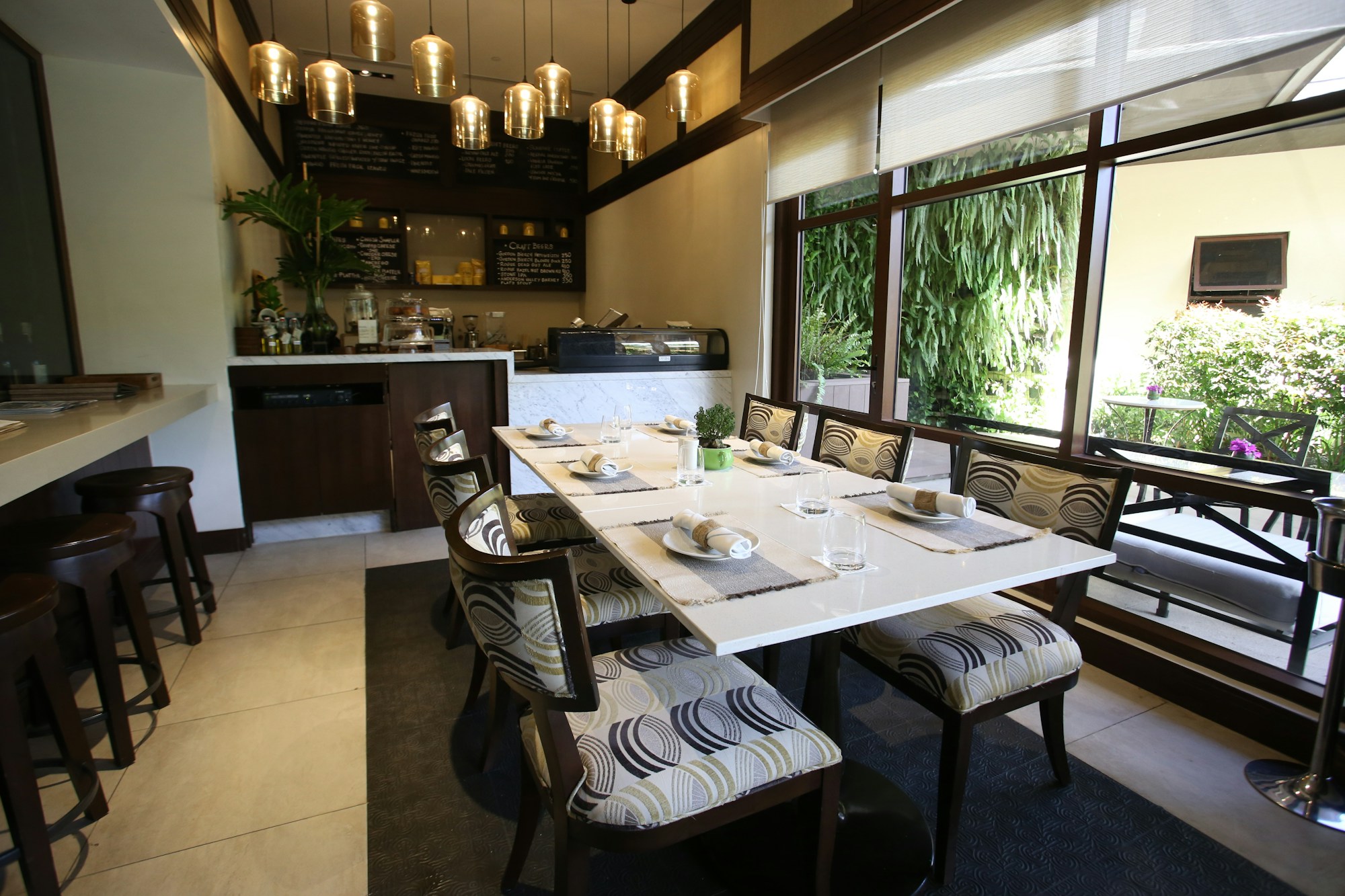 Amra Deli Dining Area