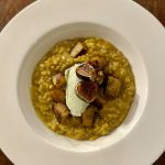 Farro Risotto with Sweet Potato and Figs