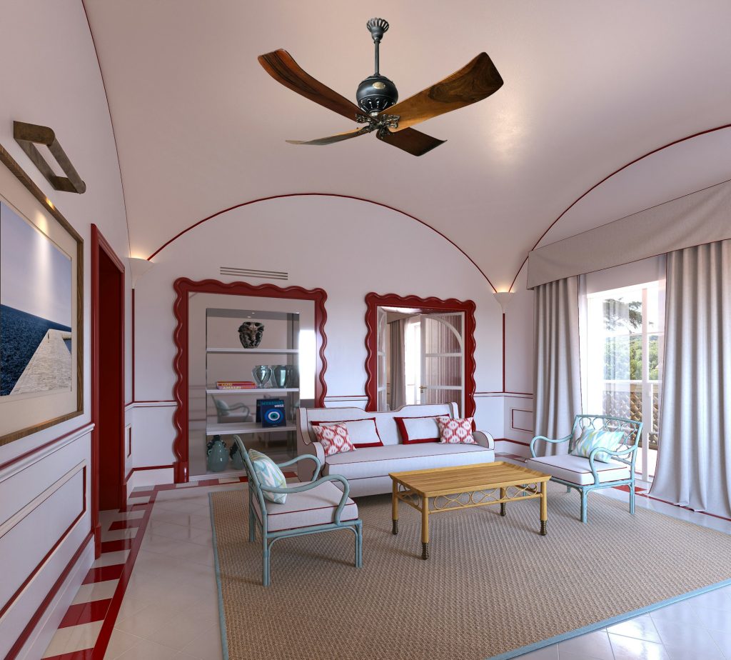 Queen Victoria Suite - Living Area