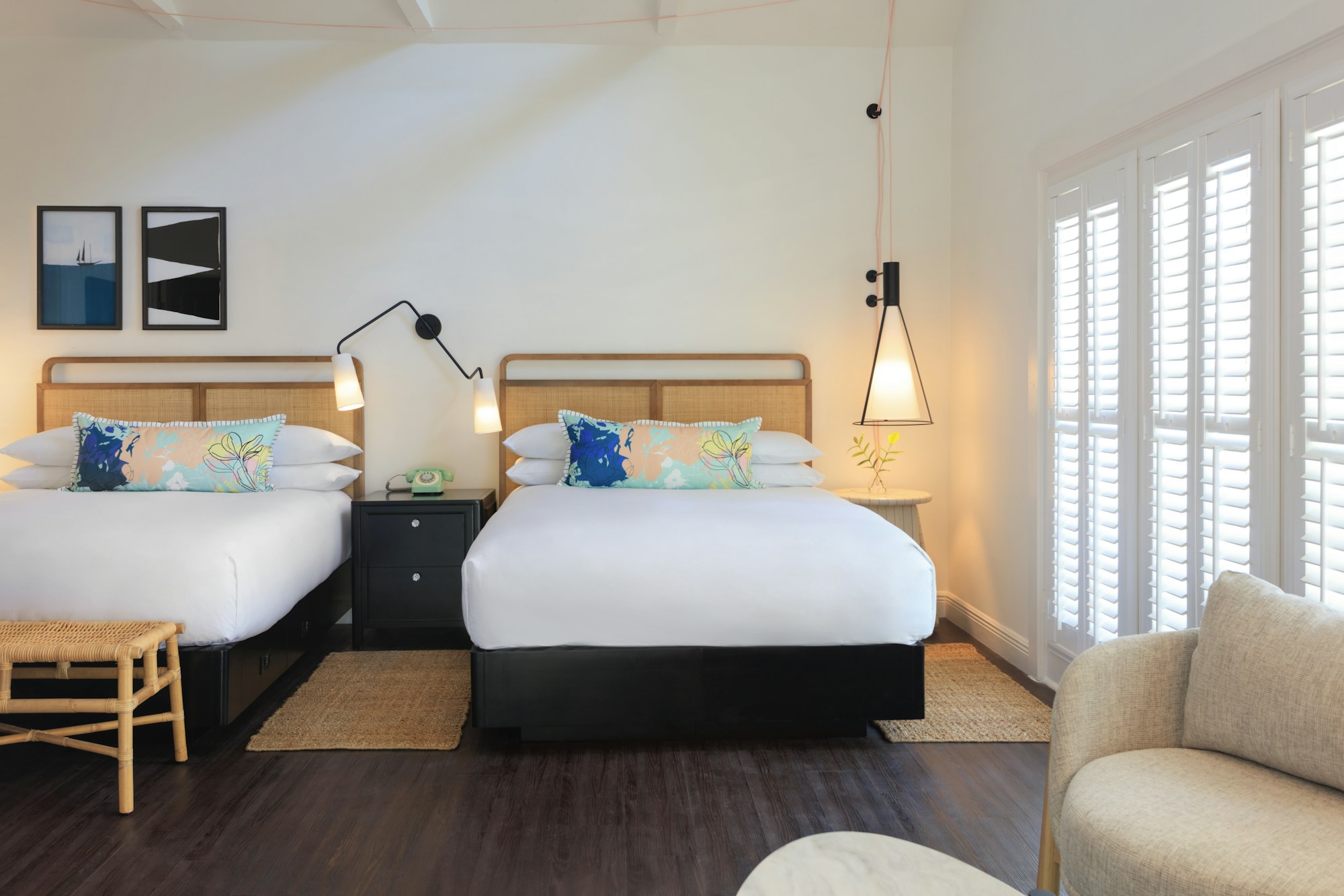 Two Queens - Bedroom