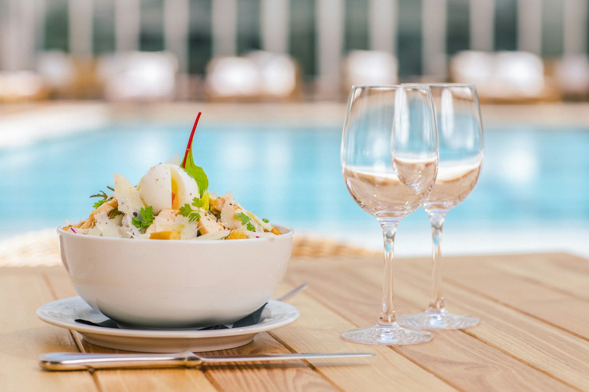 Indoor Pool - Poolside Service