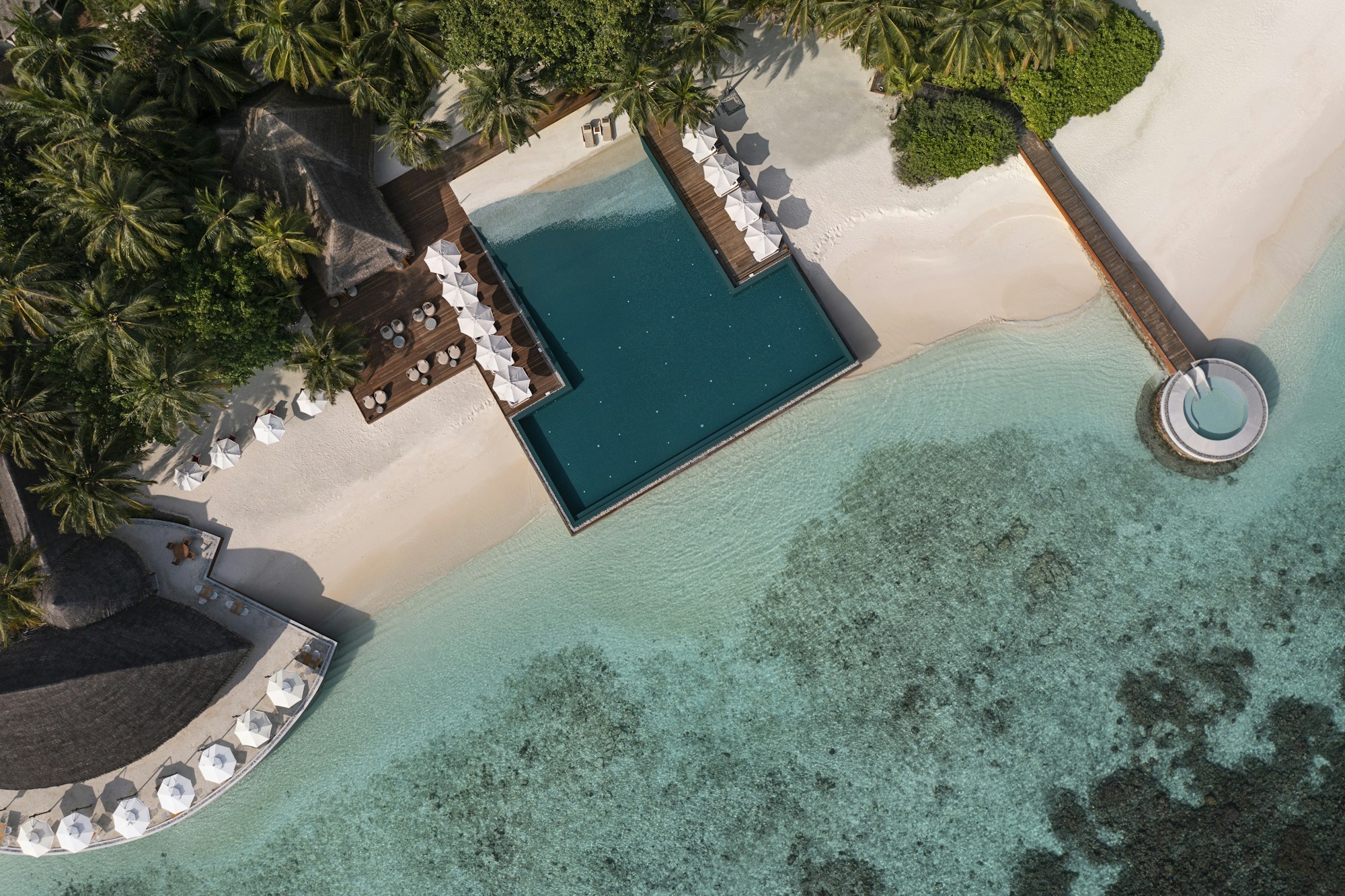Huvafen Fushi Maldives - Aerial