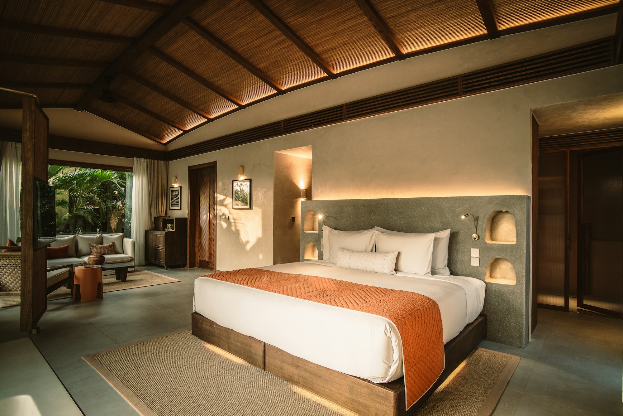 Nipa Pool Villa Bedroom Namia River Retreat SLH