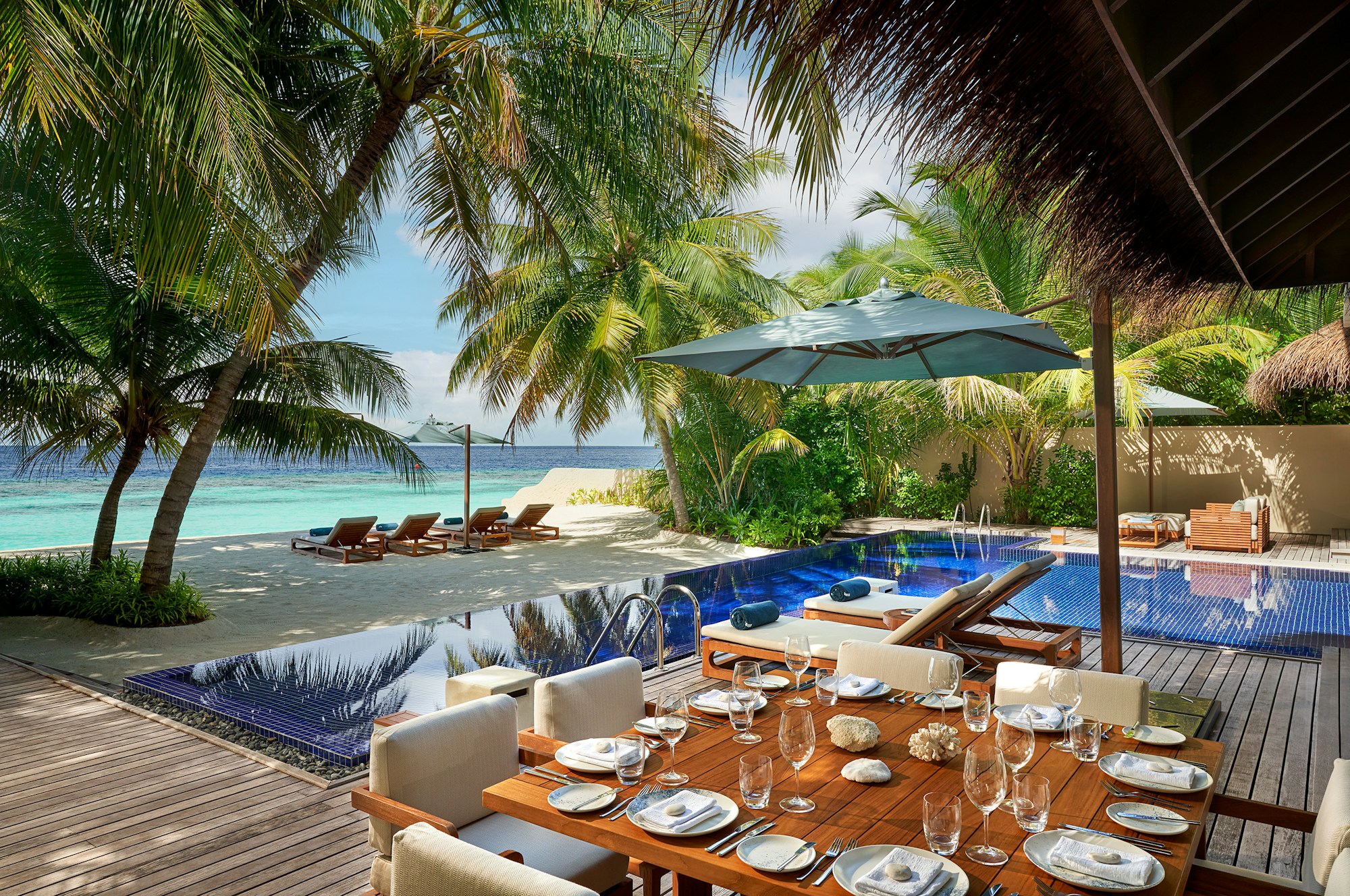 Three Bedroom Beach Pavilion with Pool - Pool