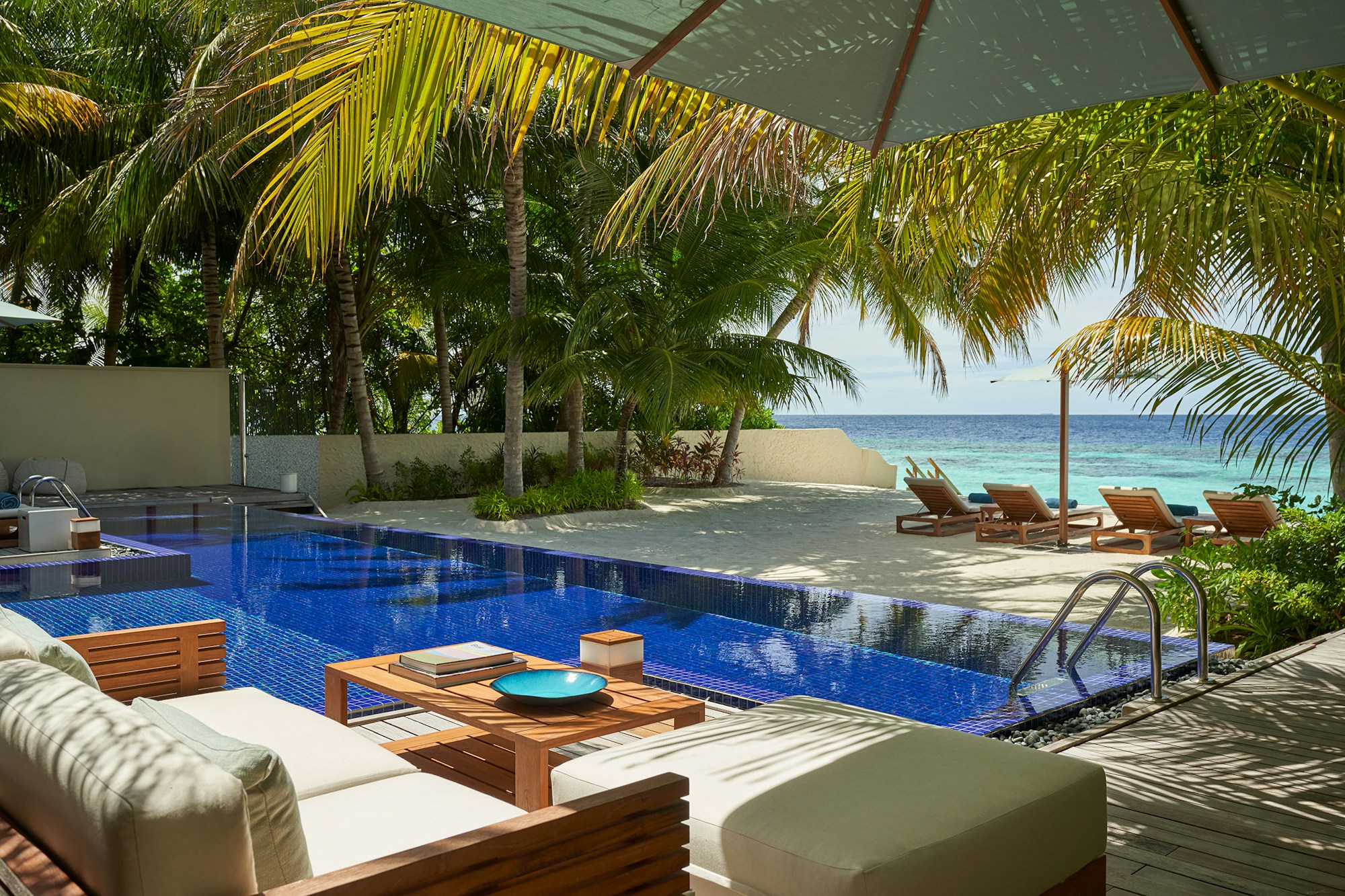 Three Bedroom Beach Pavilion with Pool - Pool & Deck