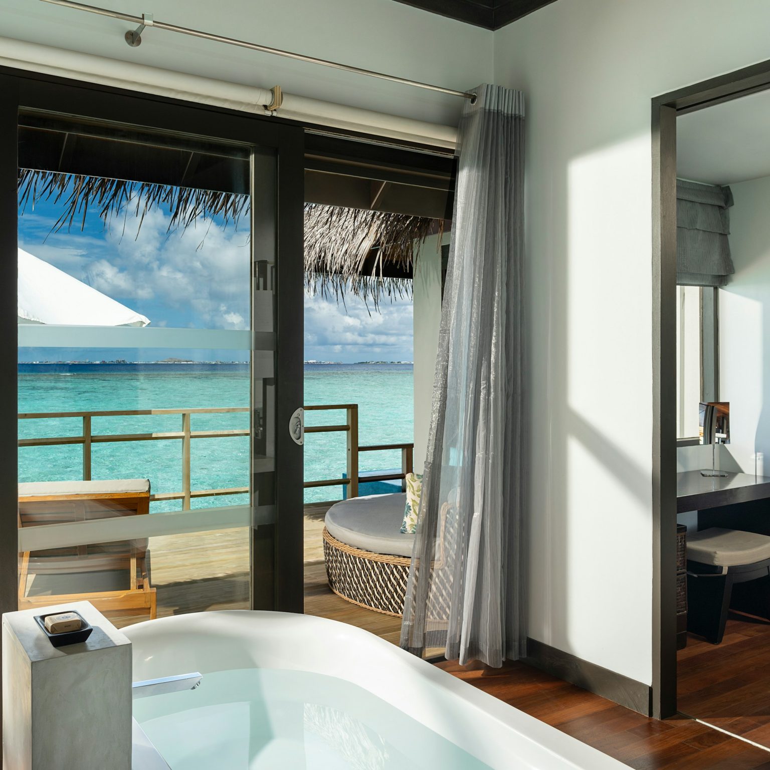 Water Villa With Pool - Bathroom