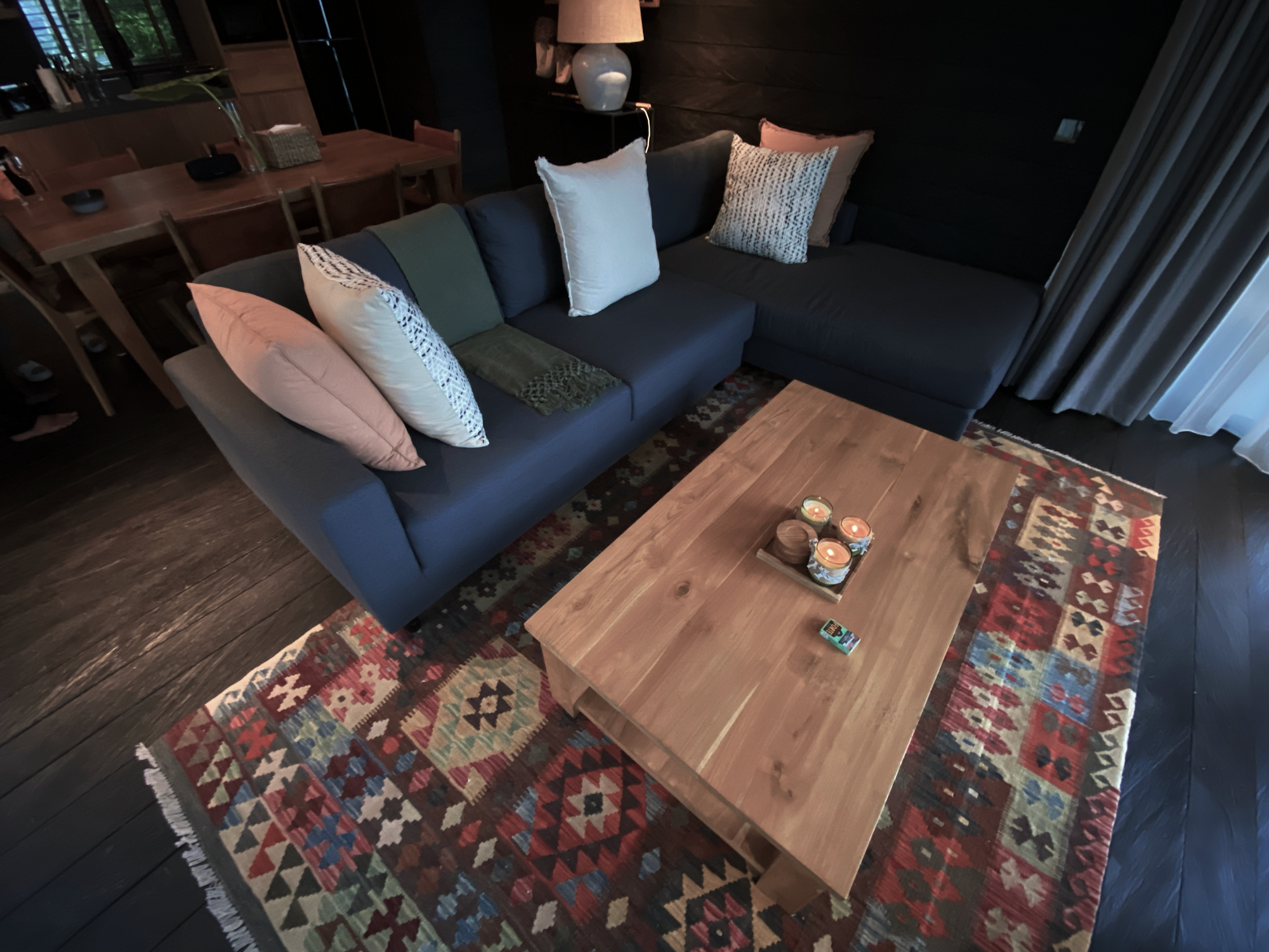 Premium Suite Cabin with Private Jacuzzi - Living Area