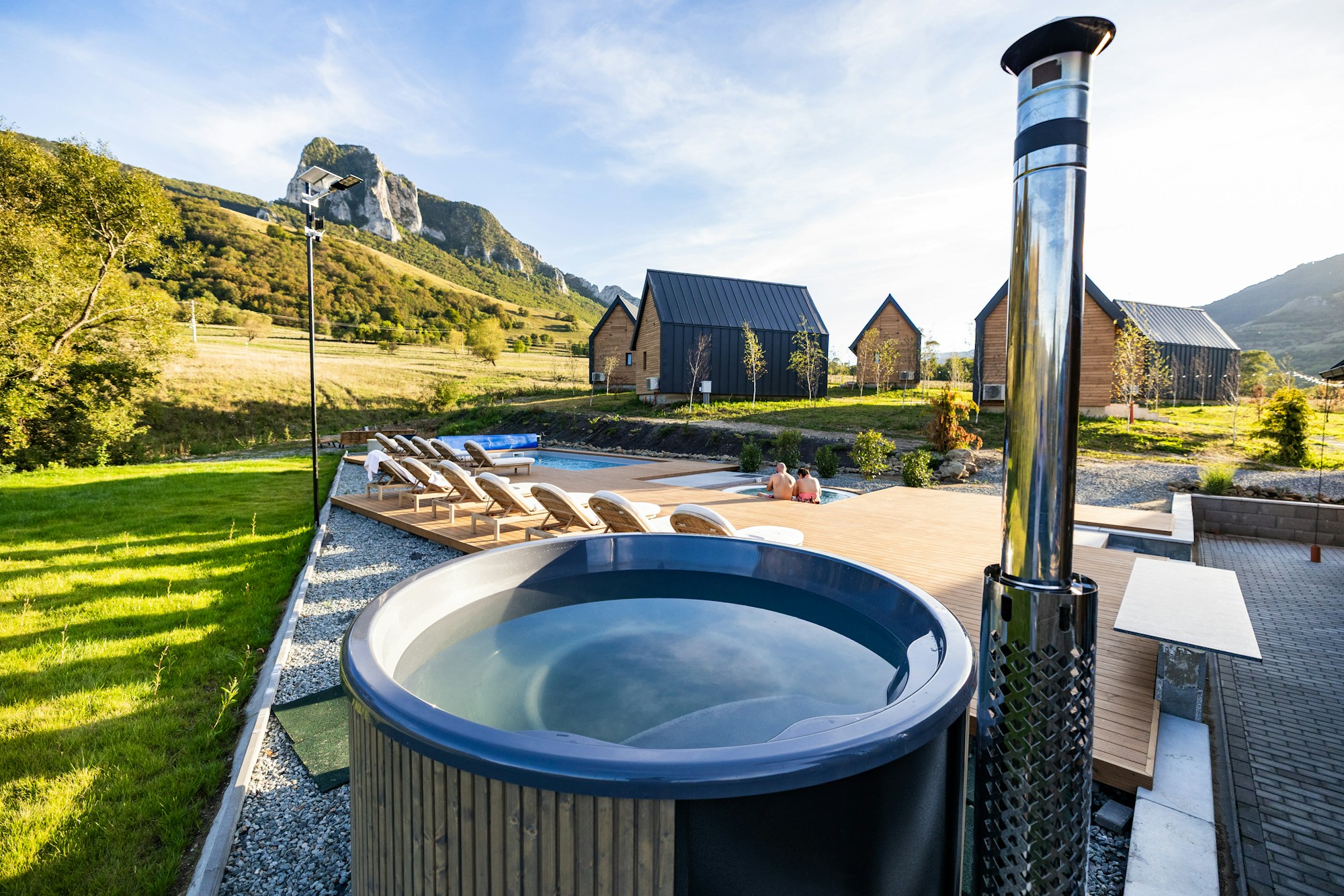Salt Water Hot Tub