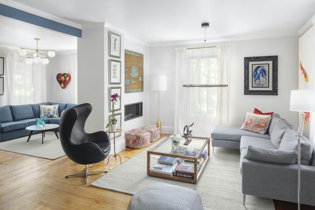 Camden Harbor Villa - Living Area