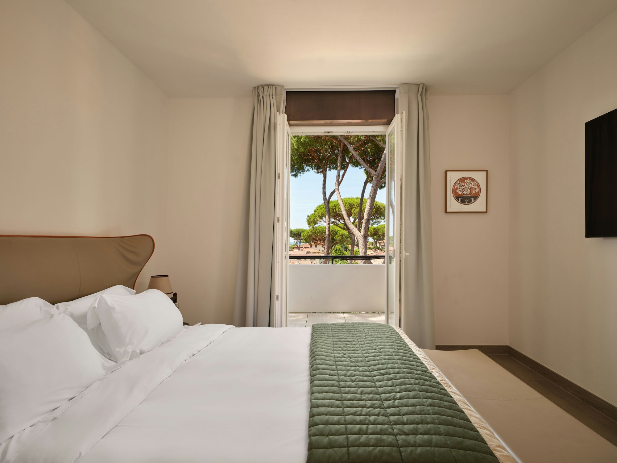 La Serena Suite - Terrace with Sea View & Jacuzzi - Bedroom