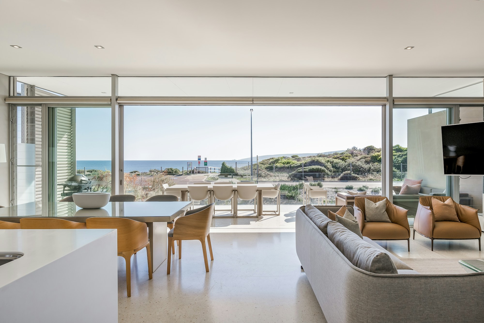 2 Bedroom Premium Beach House - Living Area