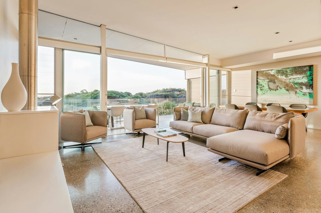 2 Bedroom Beach House - Living Area
