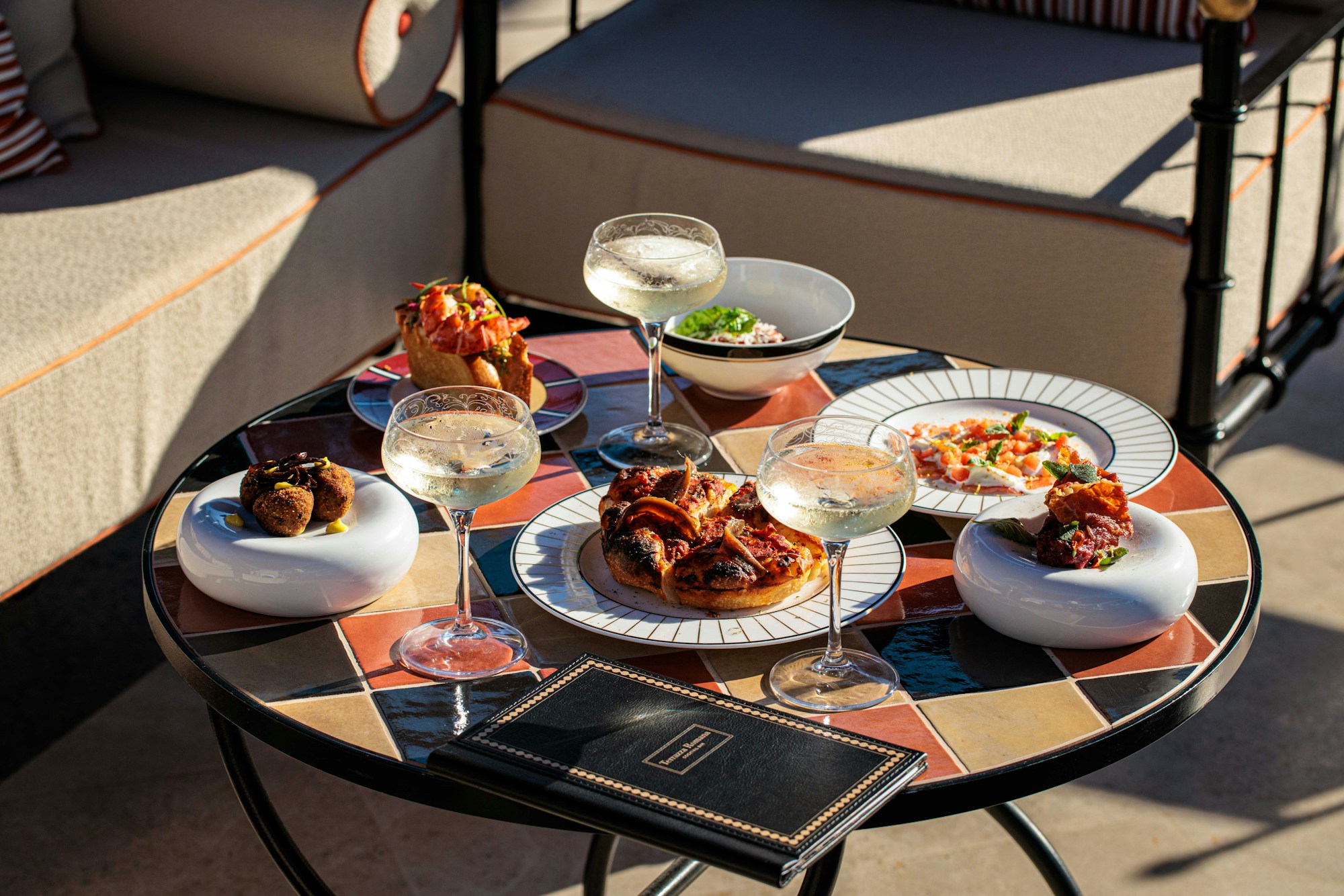 Terrazza Romana Rooftop Cocktail Bar - Chef bites