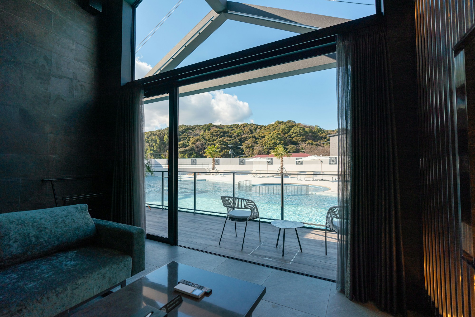 Dragon - Living Area & Pool