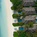 Deluxe Beach Bungalow with Pool - Aerial