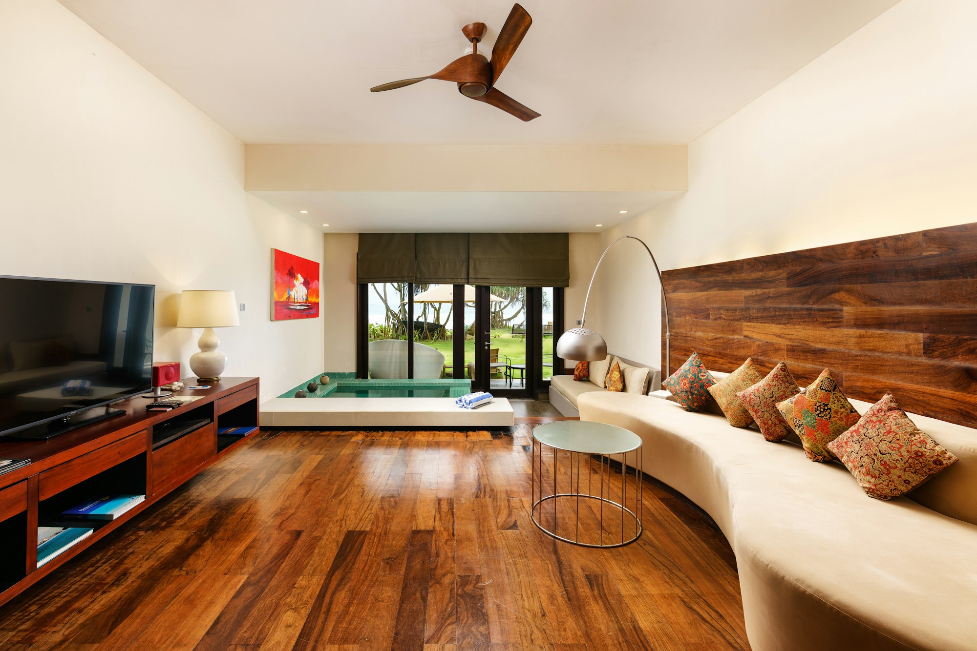 Ocean Loft Suite Living Space