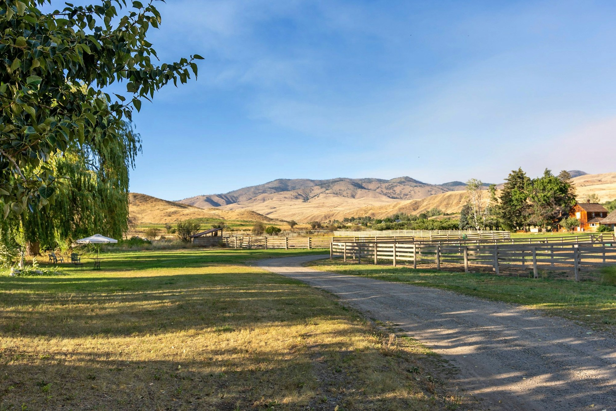 Path to the Horse Barn