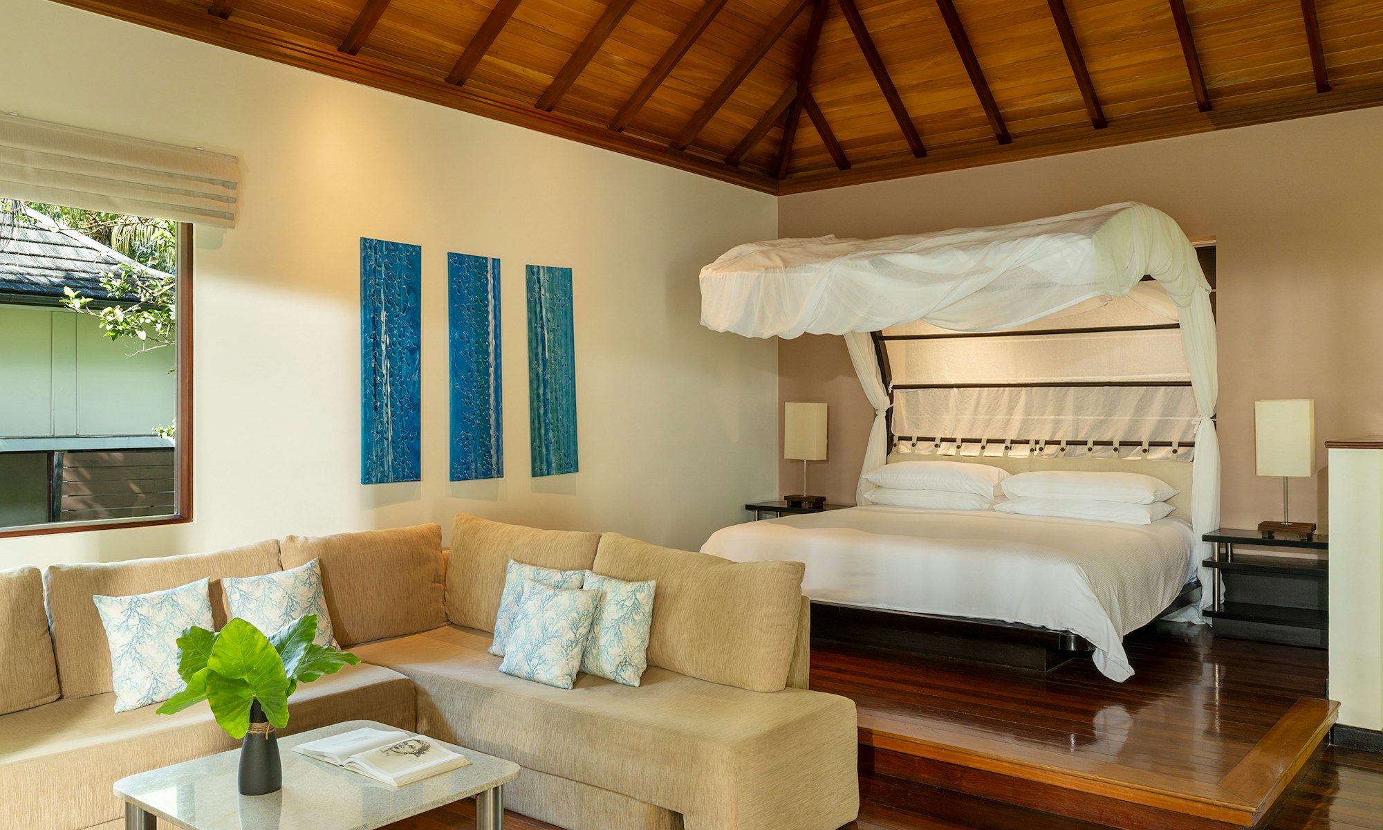 Jungle Sanctuary Pool Villa - Bedroom