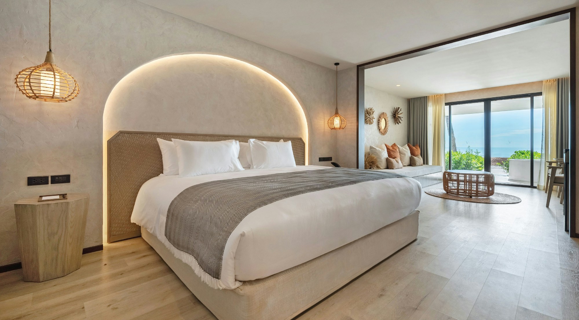 Mini Suite Beachfront - Bedroom