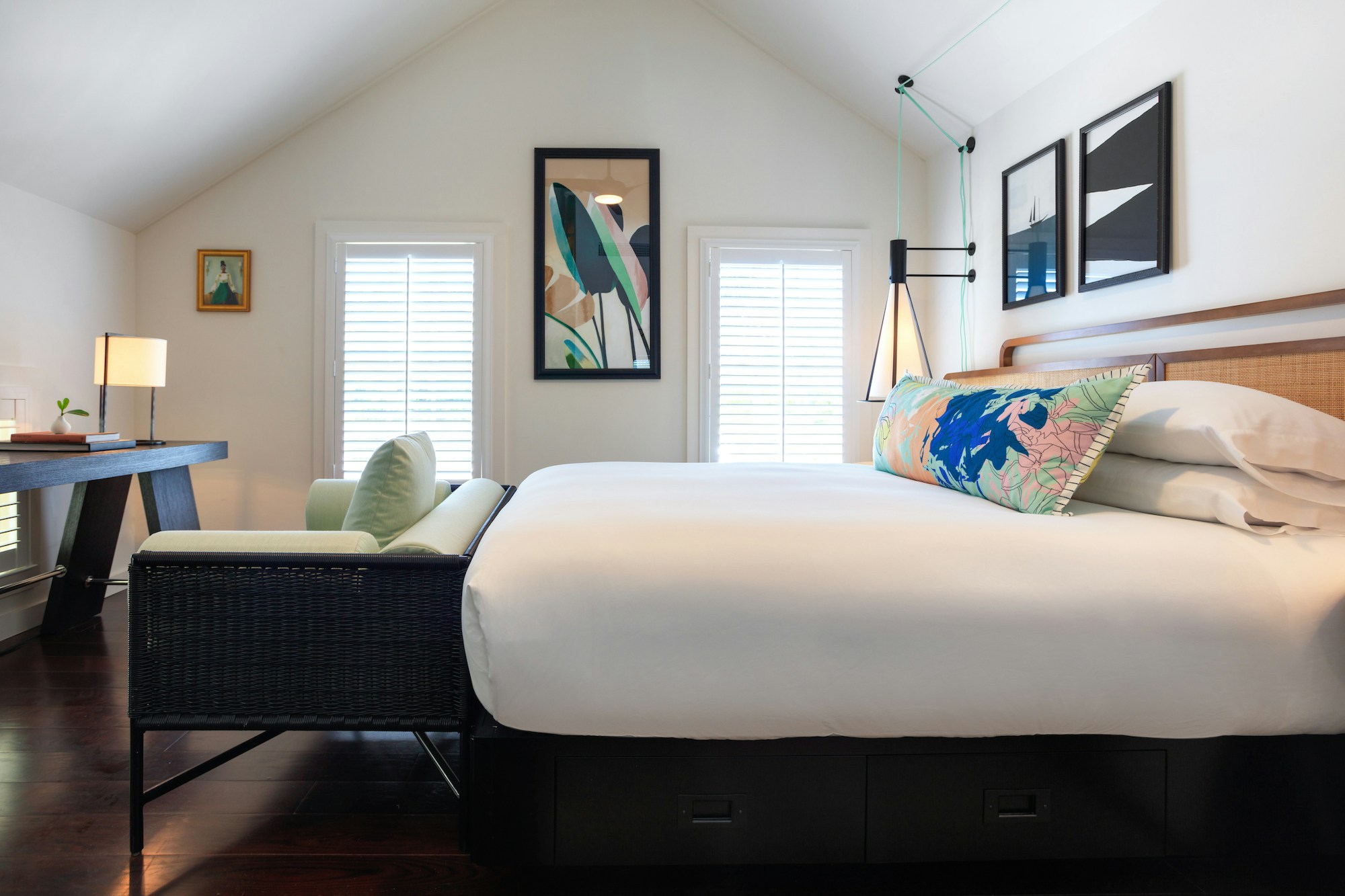 King Suite with Soaking Tub - Bedroom