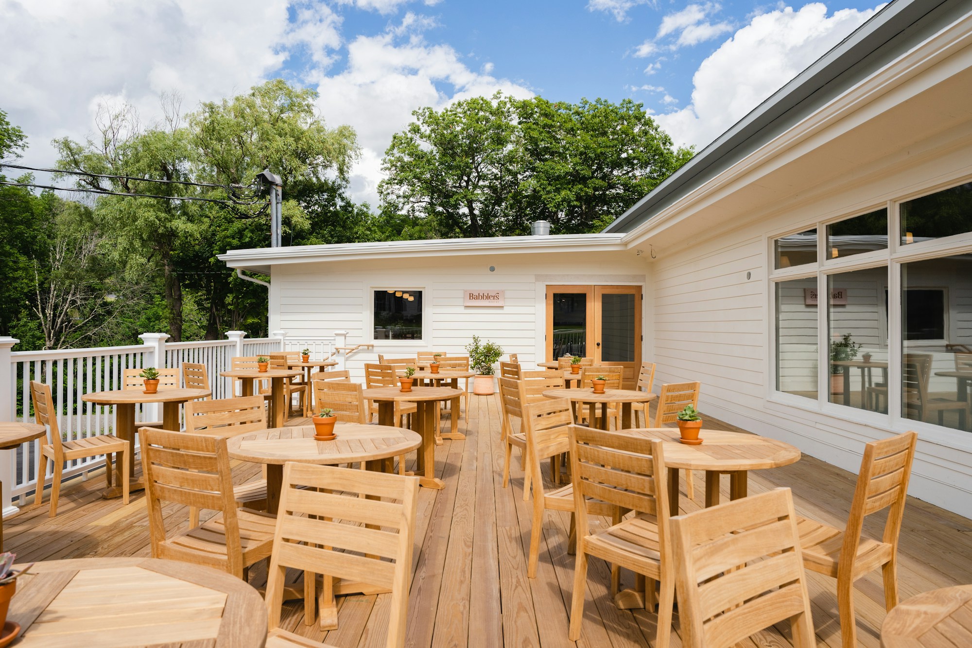 Babblers Outdoor Deck