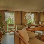 2 Bedroom Lagoon Pool Tent - Living Area