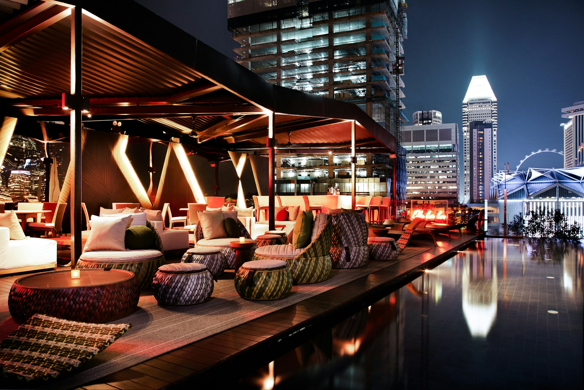 Rooftop Infinity Pool and Bar