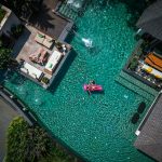 Pool Aerial View