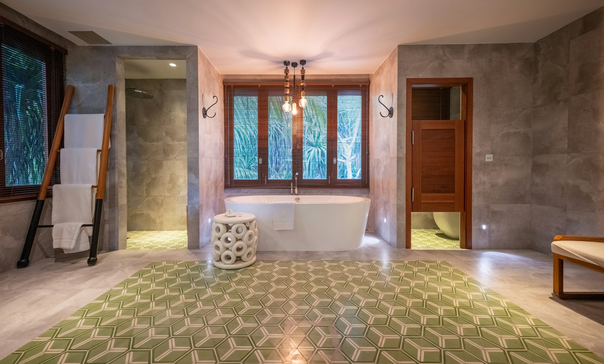 Two Bedroom Treetop Pool Villa - Bathroom