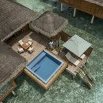 Lagoon Bungalow with Pool - Aerial