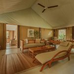 2 Bedroom Lagoon Pool Tent - Living Area