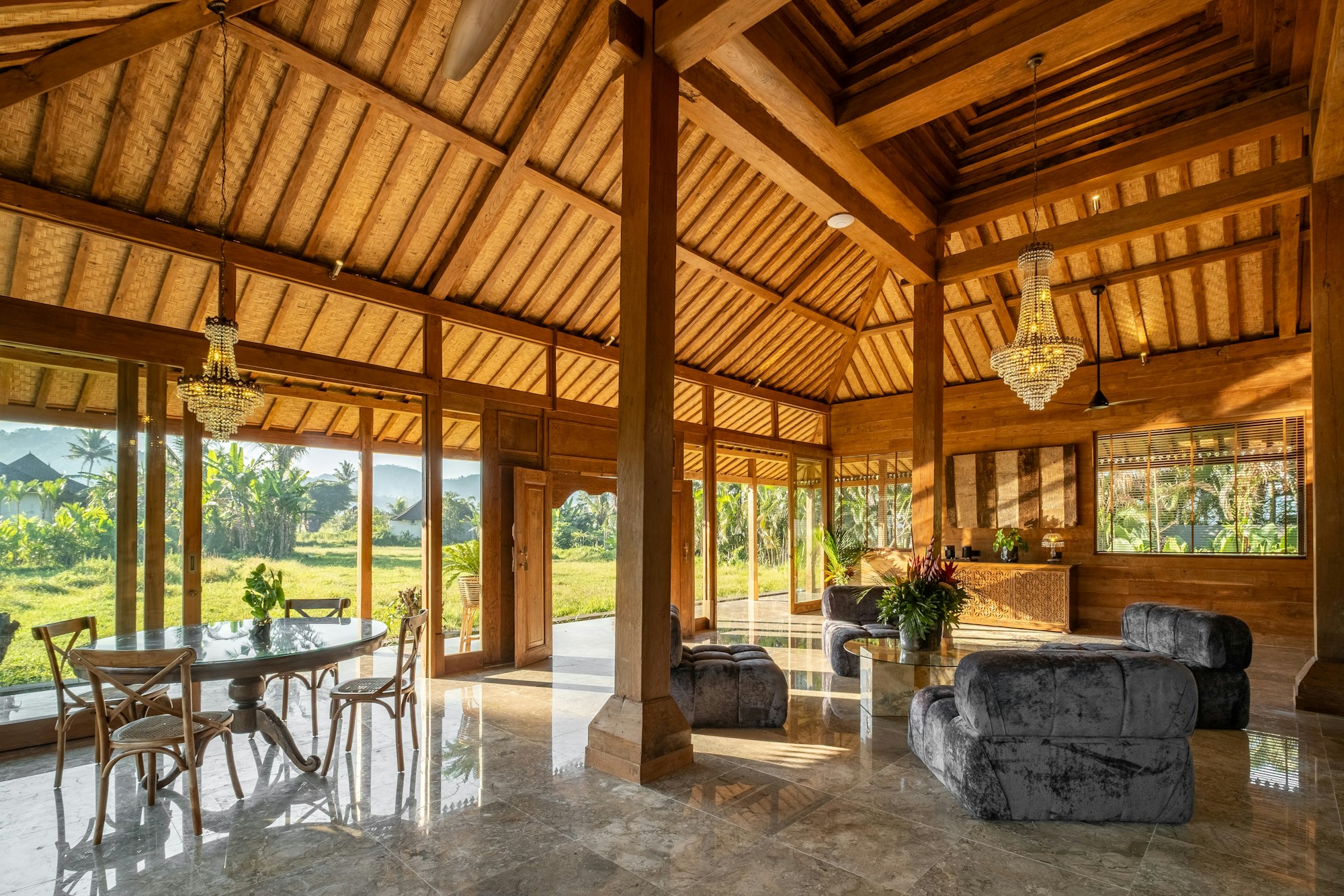 Lestari 2-bedroom Villa - Living Area