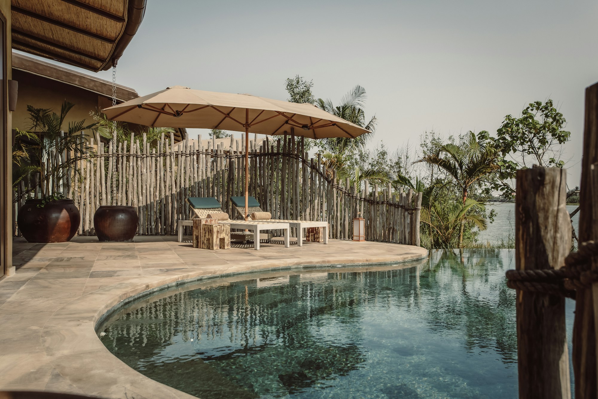 River Pool Villa Outside Namia River Retreat SL Hjpg