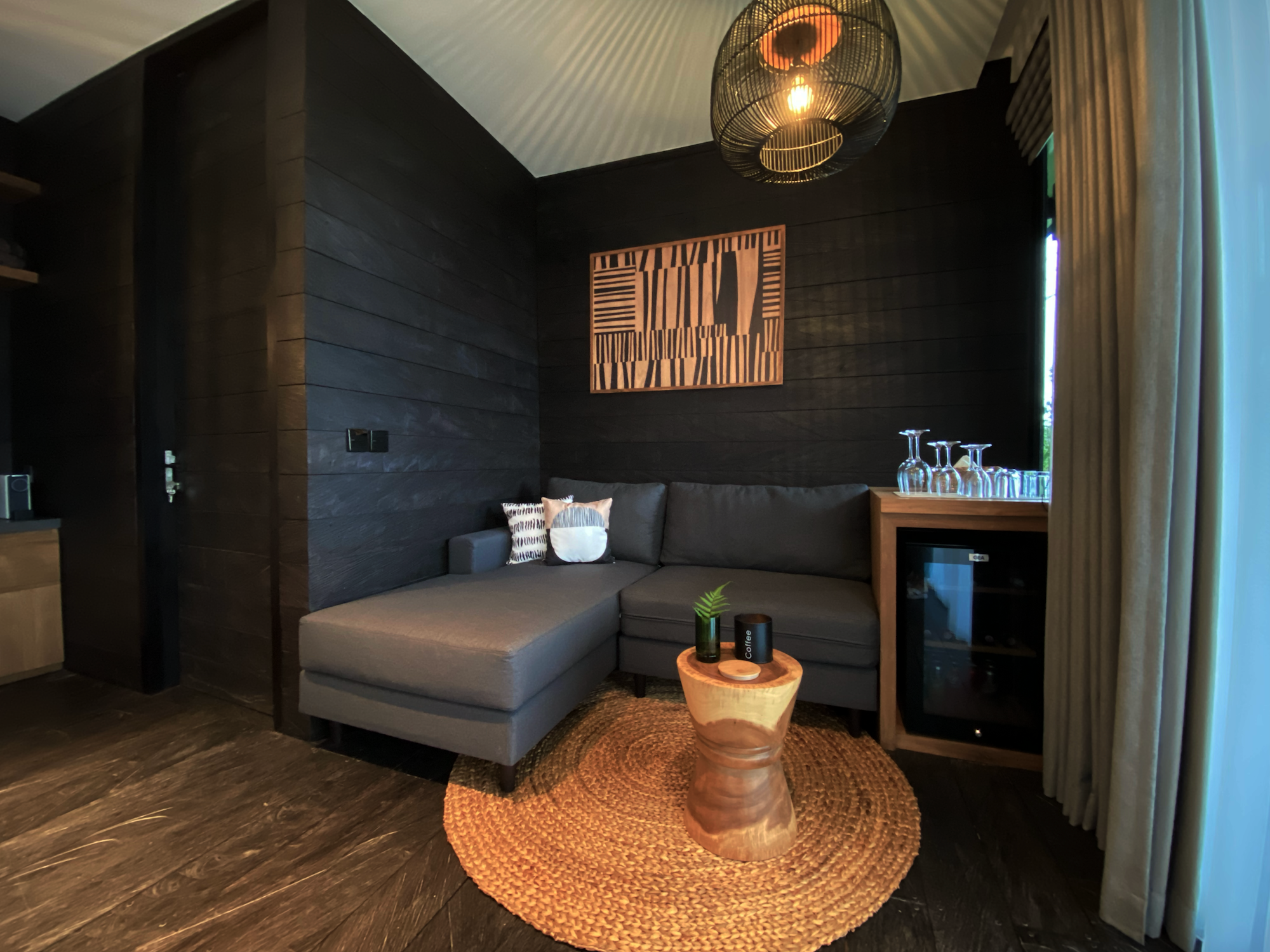 Studio Cabin with Cabana - Living Area