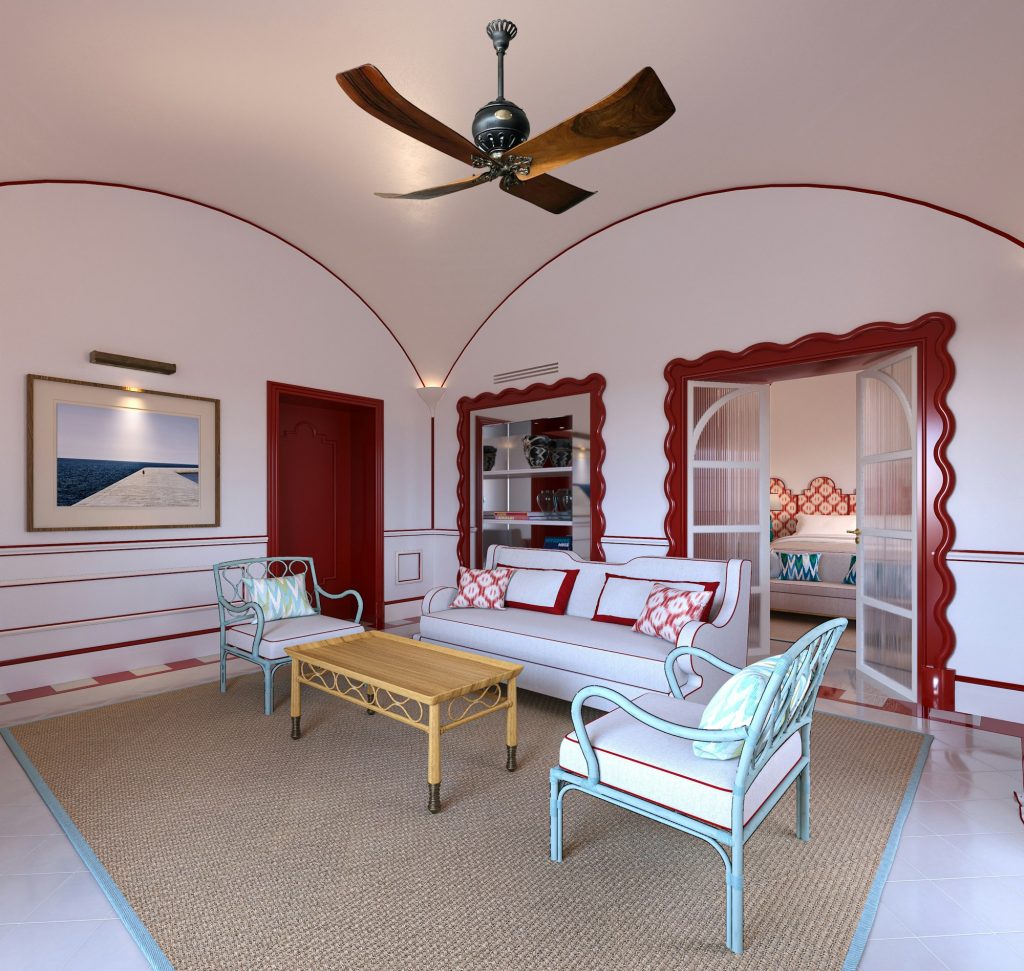 Queen Victoria Suite - Living Area